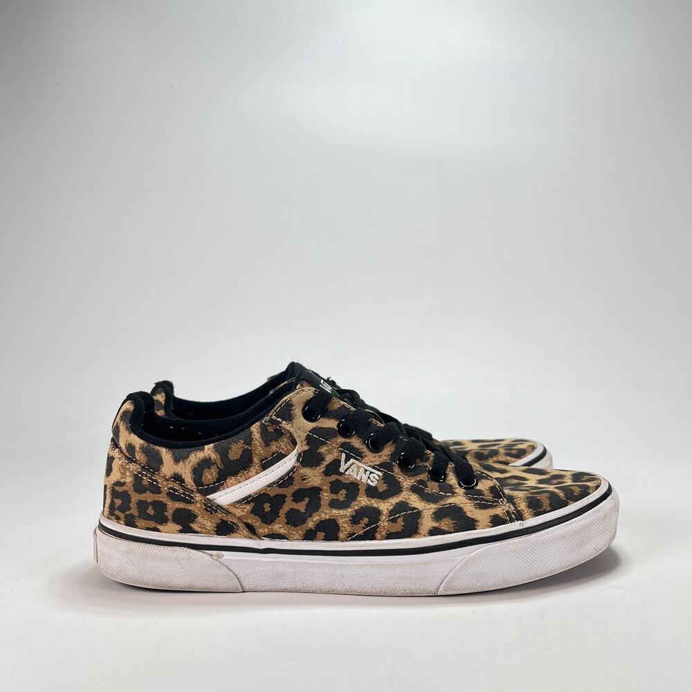 Vans Black Orange Sneakers Skate Shoes-Women’s Size 10